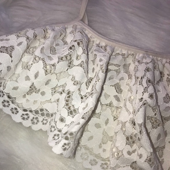 Victoria Secret White Lace Swim Bralette - Picture 2 of 5